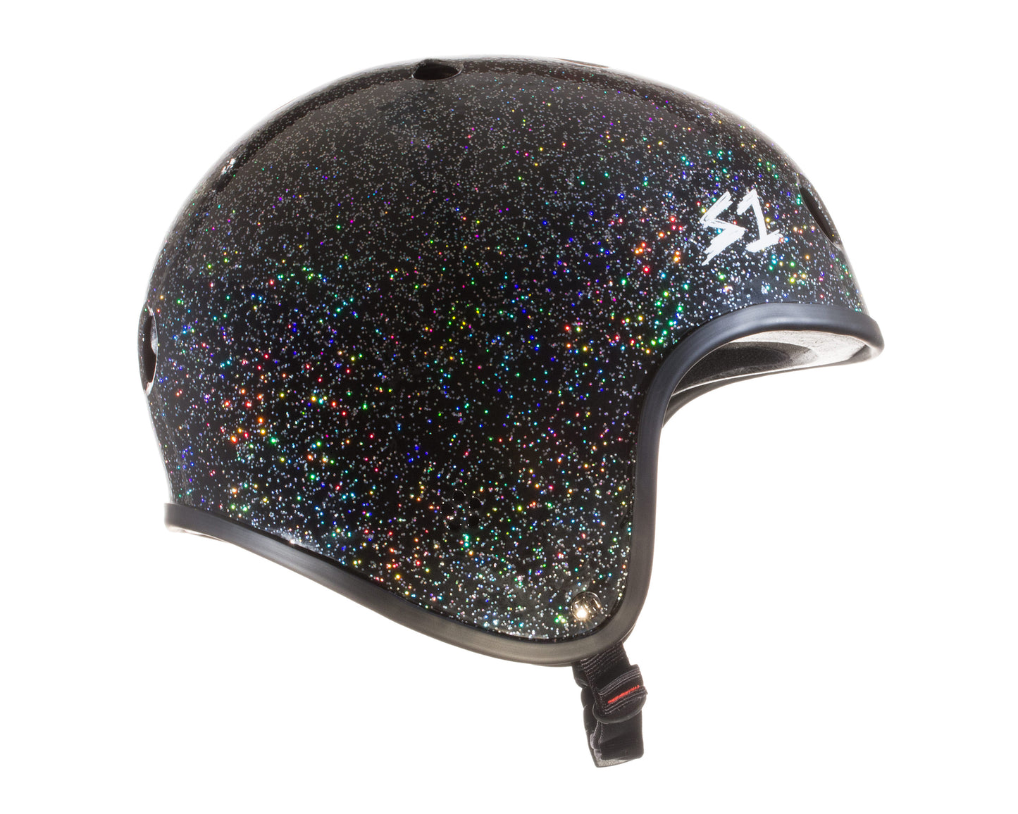 S1 Retro Lifer Helmet - Black Gloss Glitter